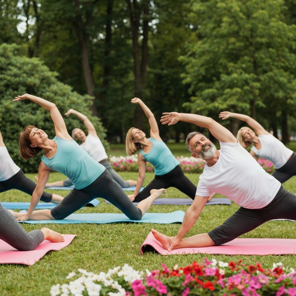 Physical activity and fitness for adults over 40